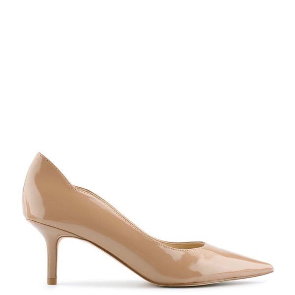 Nine West Abaline Pointy Toe Beige Pumps | South Africa 11B66-5Q35